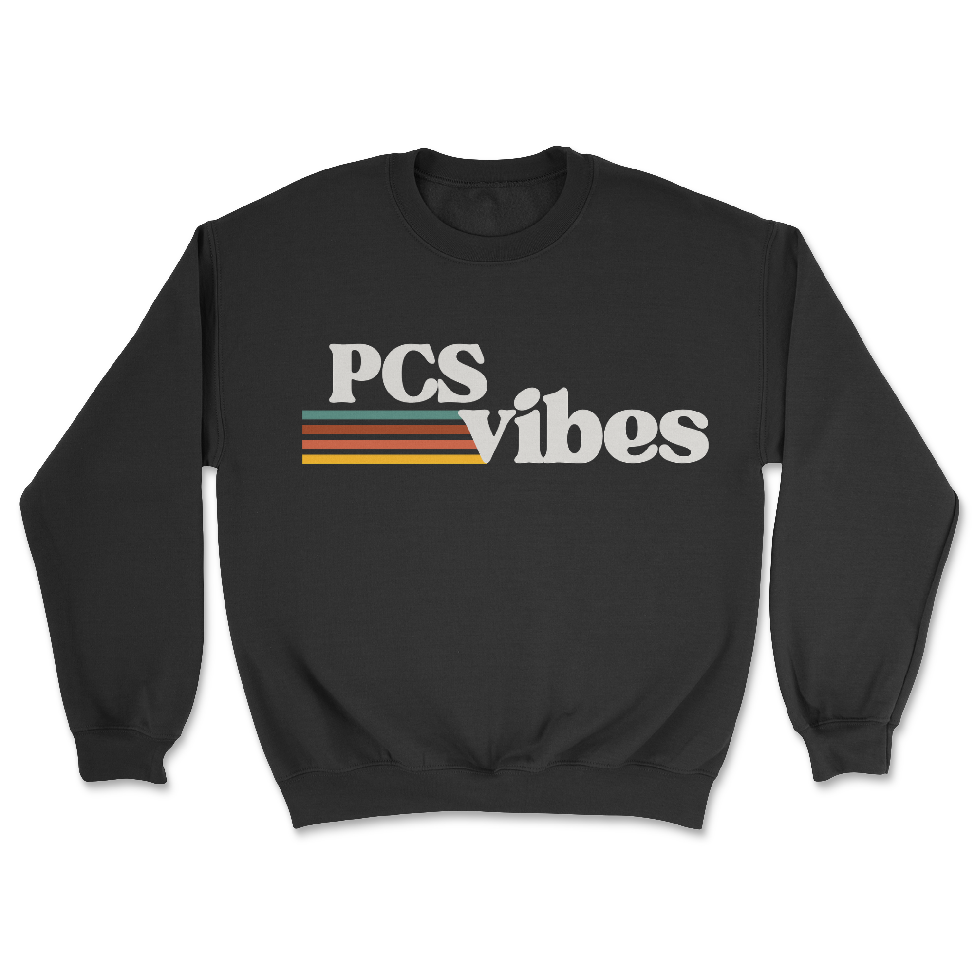 PCS Vibes Retro Sweatshirt — Cozy Military Move Crewneck