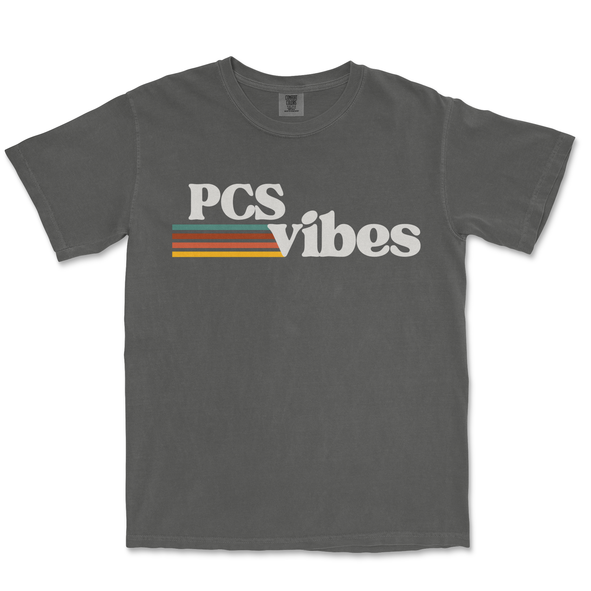 PCS Vibes Retro Tee — Military Moving Shirt